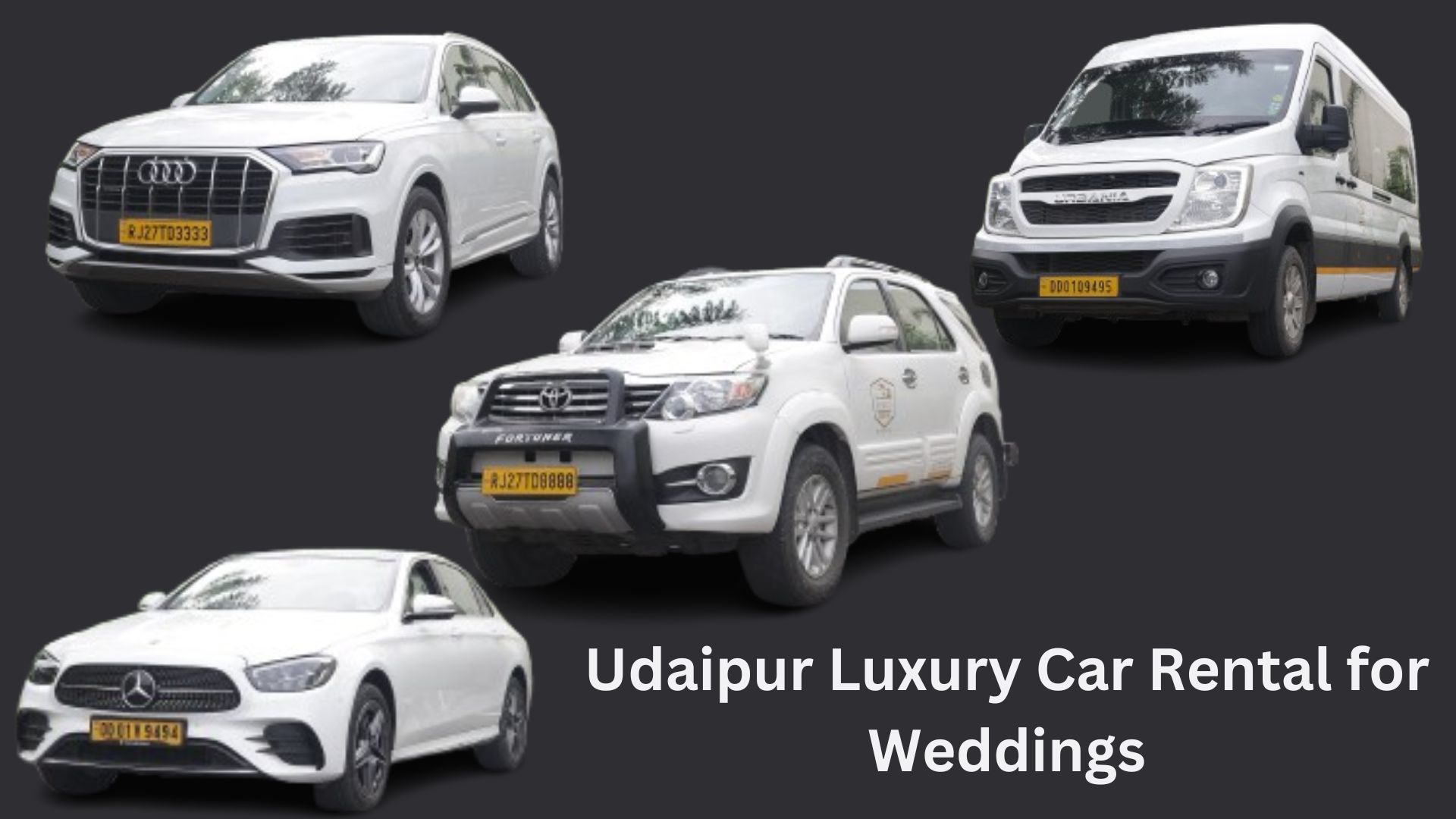 Udaipur Luxury Car Rental for Weddings