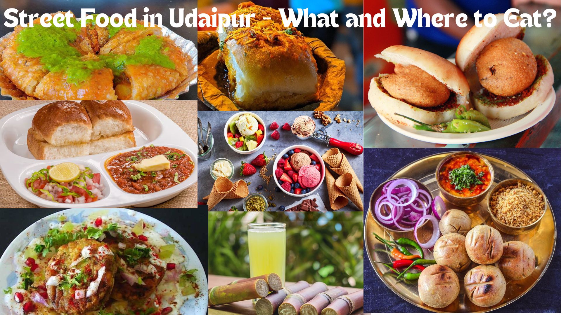 Street Food in Udaipur - What and Where to Eat?